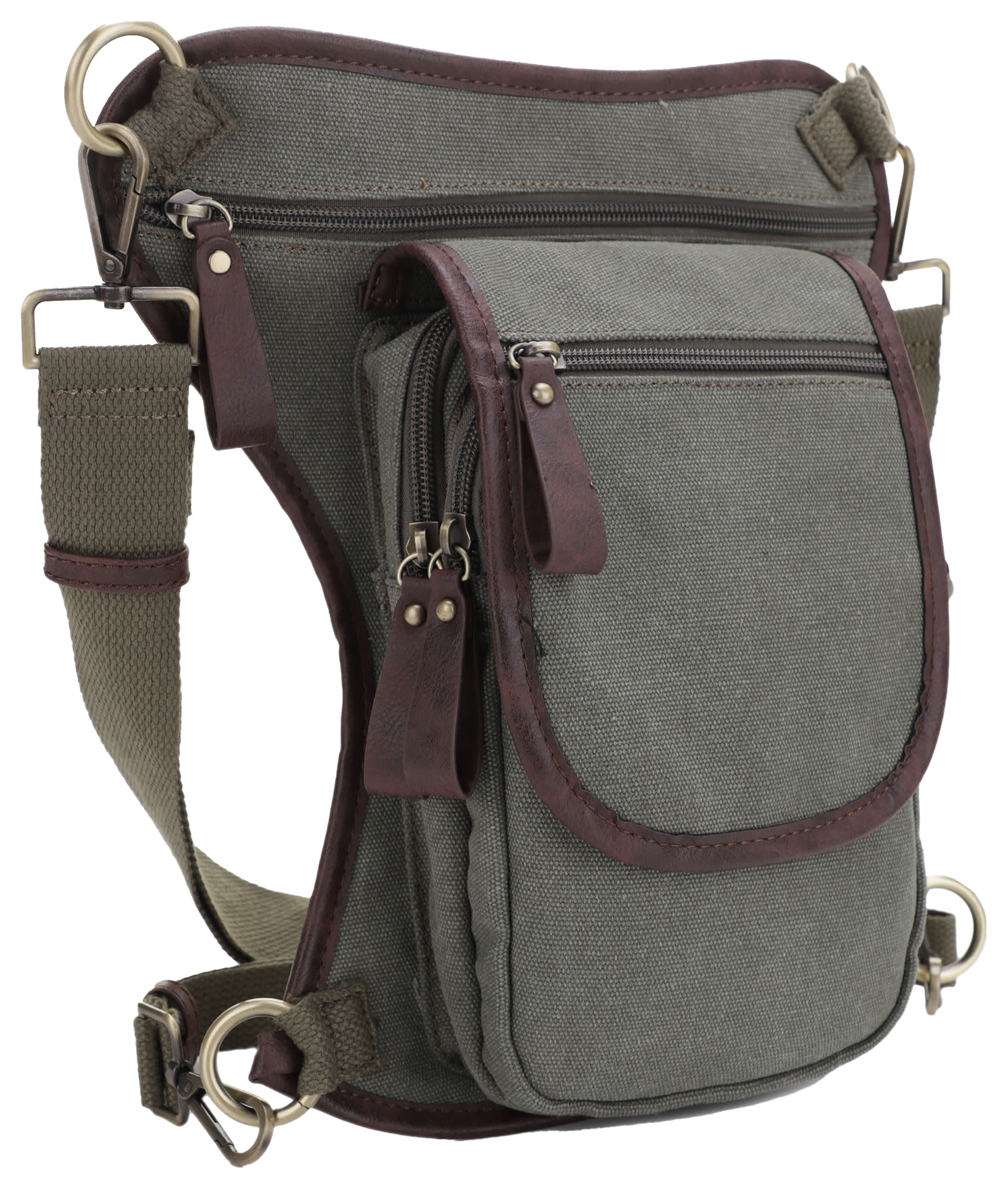 Jessie & James Handbags Cougar Canvas ConcealedCarry Waist and Leg Bag